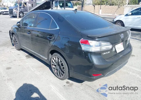 2010 Lexus Hs 250H Premium z USA, uszkodzony, nr VIN JTHBB1BA7A2015307